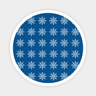 Snowflakes pattern 2 Magnet